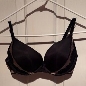 Elegant Black Lace Bra